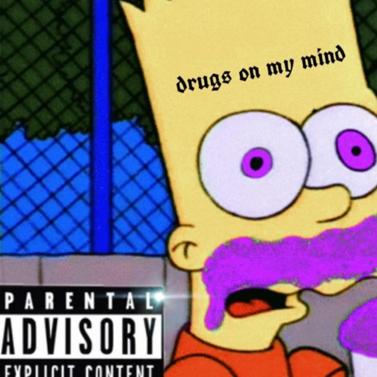 Drugs on my mind (feat. Ze1s) - Single by DRACK TÊÊH011 album cover