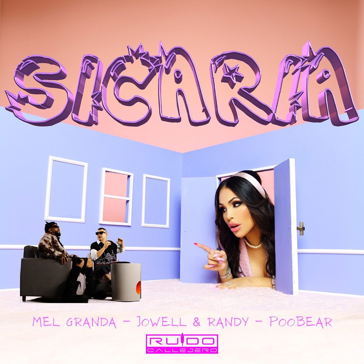 Sicaria - Single by MEL GRANDA, Jowell & Randy & Poo Bear album cover
