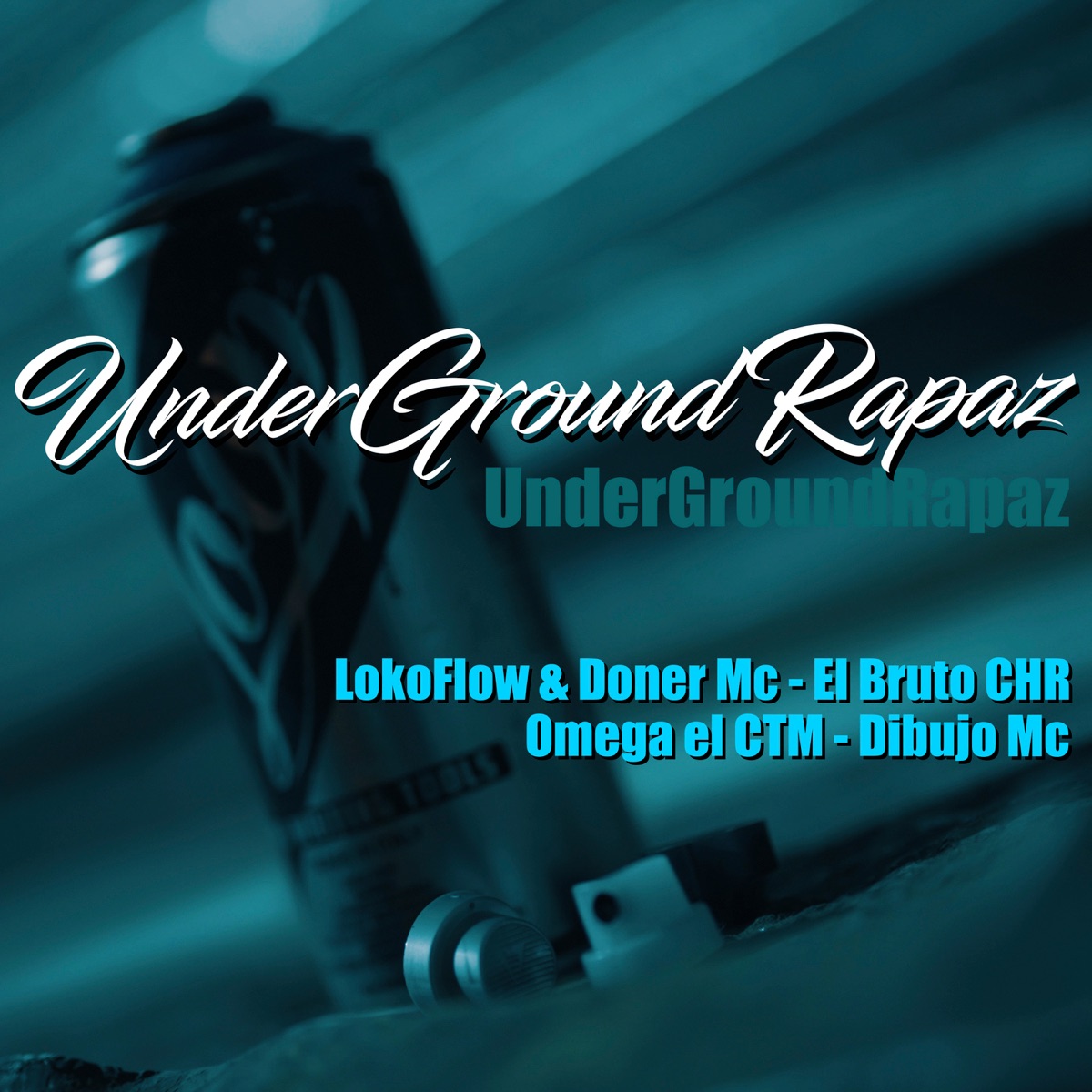 Undergroundrapaz (feat. Dibujo Mc) - Single by Lokoflow & DonerMc, El Bruto Chr & Omega El CTM album cover