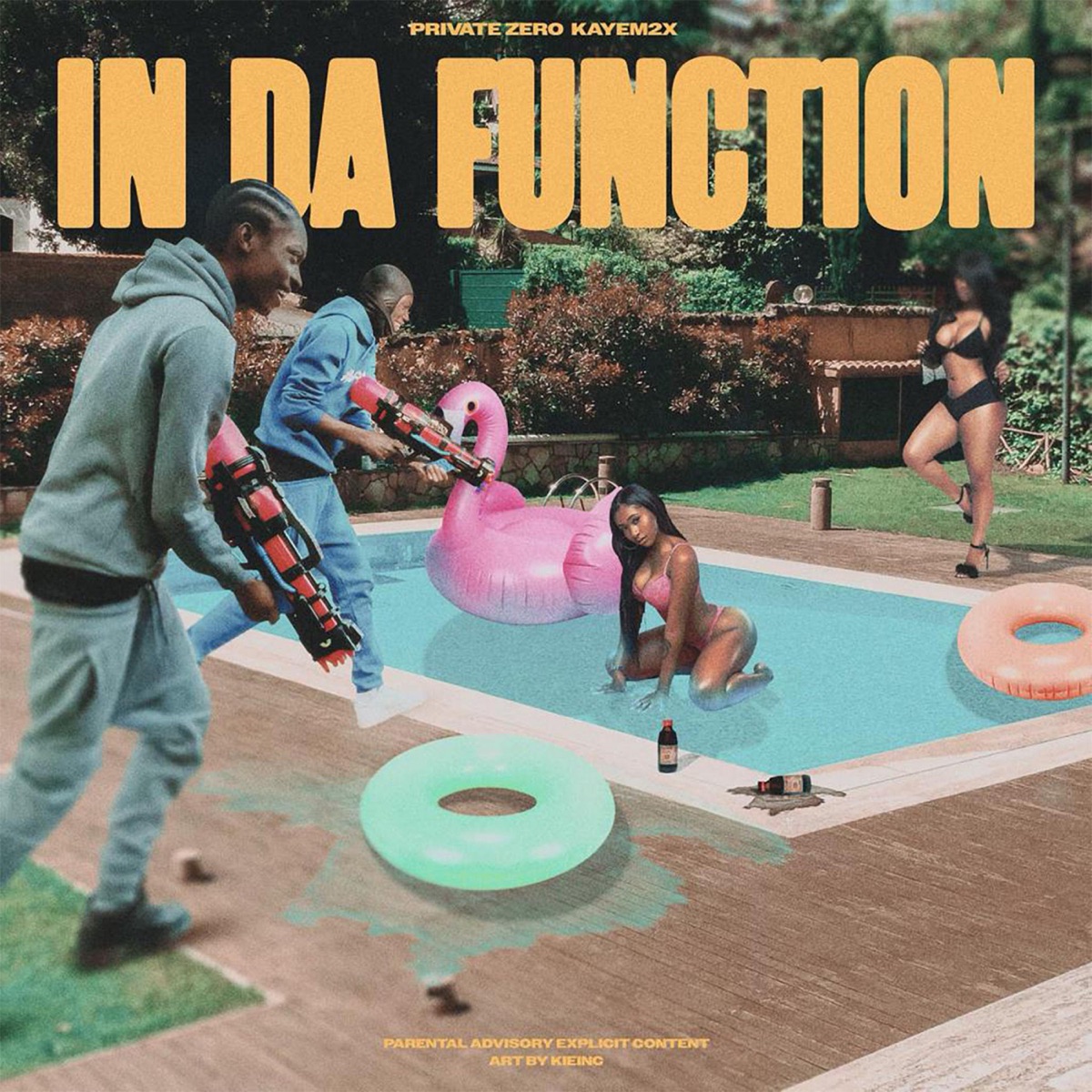 In Da Function - Single by Private Zero & Kayem2x album cover