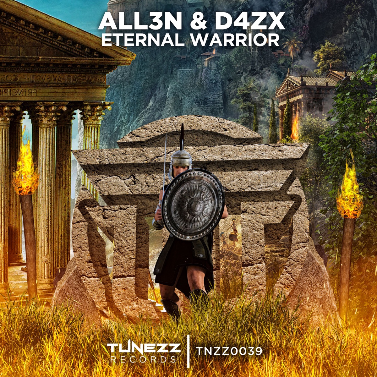 Eternal Warrior - Single by ALL3N & D4ZX album cover