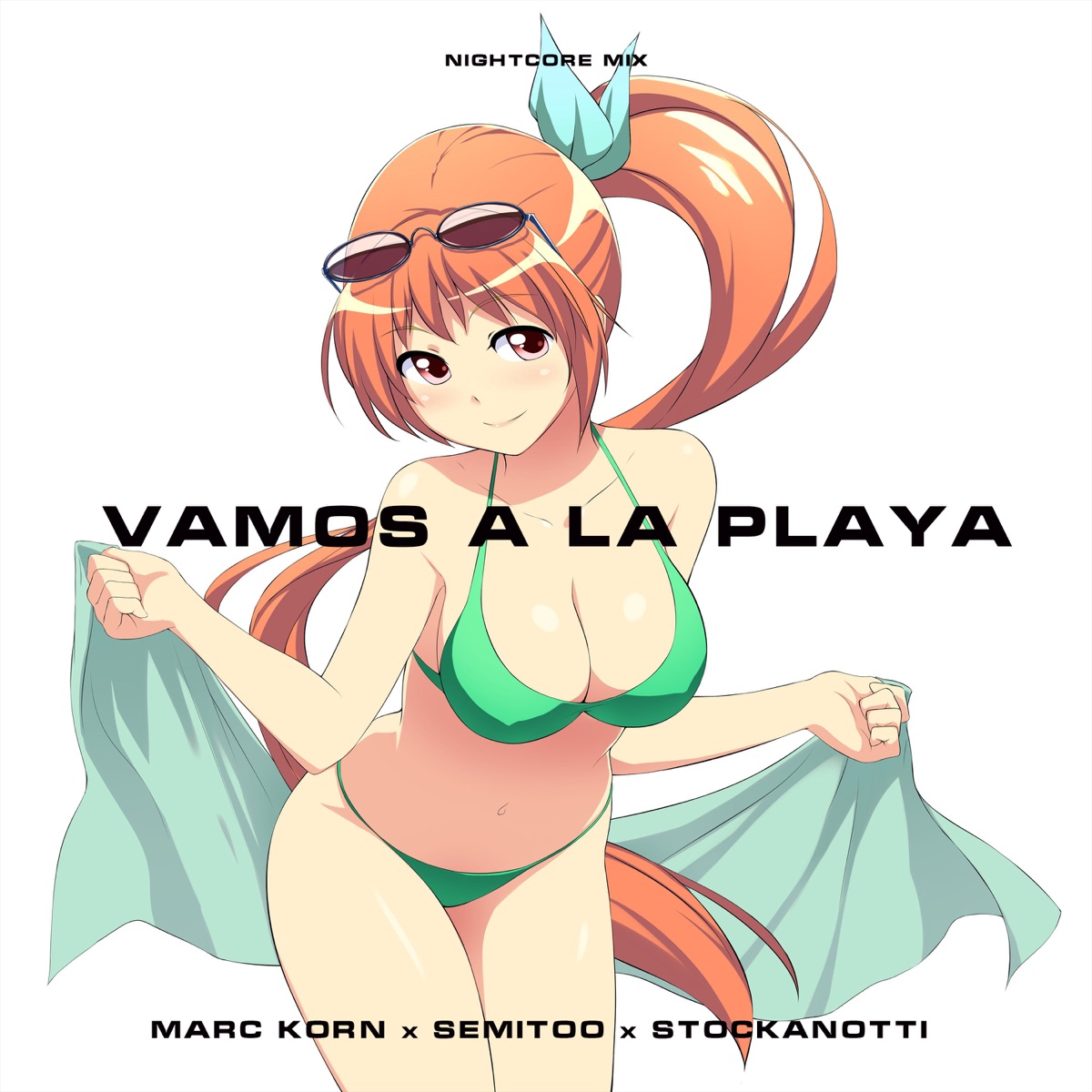 Vamos A La Playa (Nightcore Mix) - Single by Marc Korn, Semitoo & Stockanotti album cover