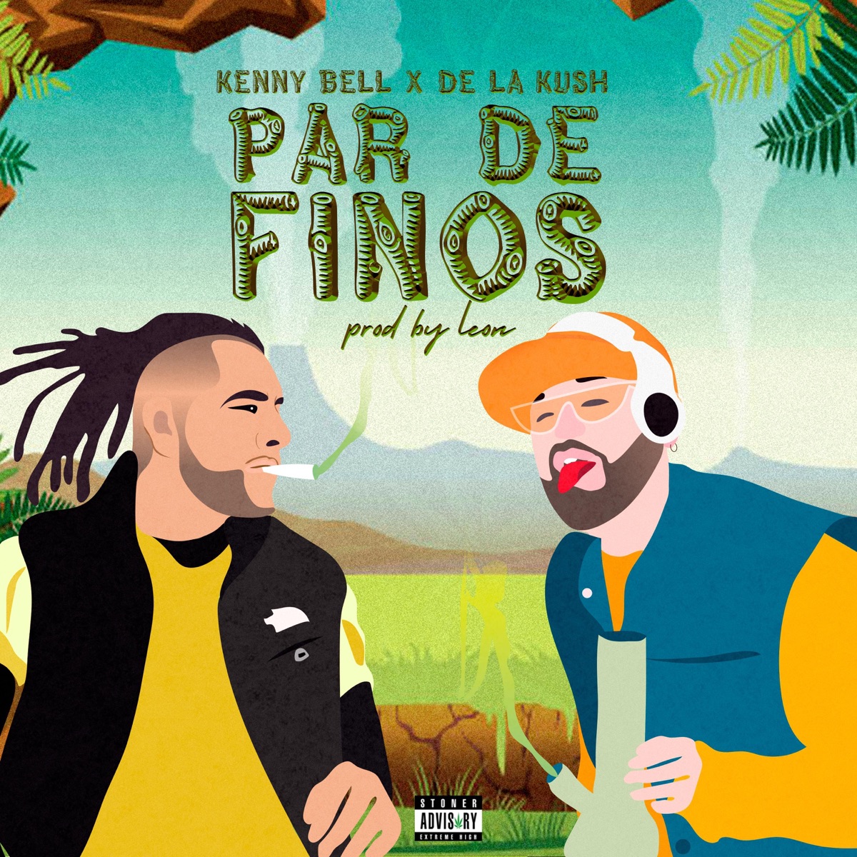 Par de finos (feat. Kenny Bell) - Single by De la Kush album cover