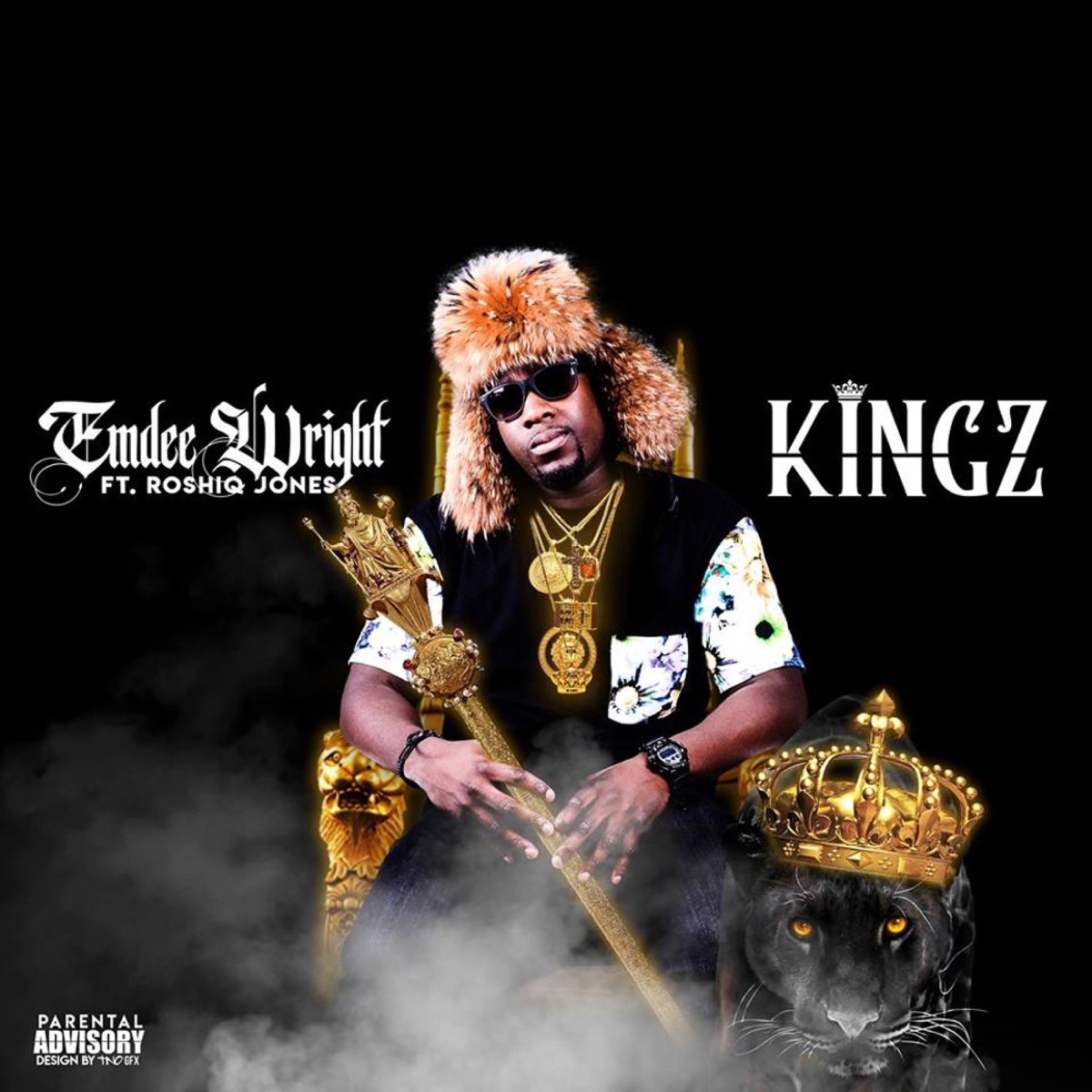 Kingz (feat. Roshiq Jones) - Single by Emdee Wright album cover
