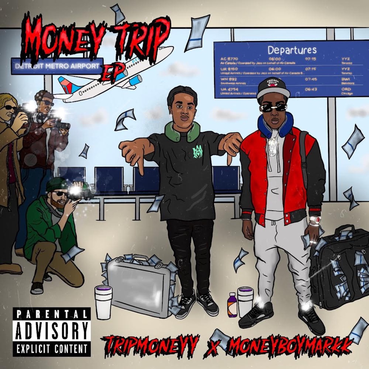 Money Trip Ep by Tripm0neyy & Moneyboymarkk album cover