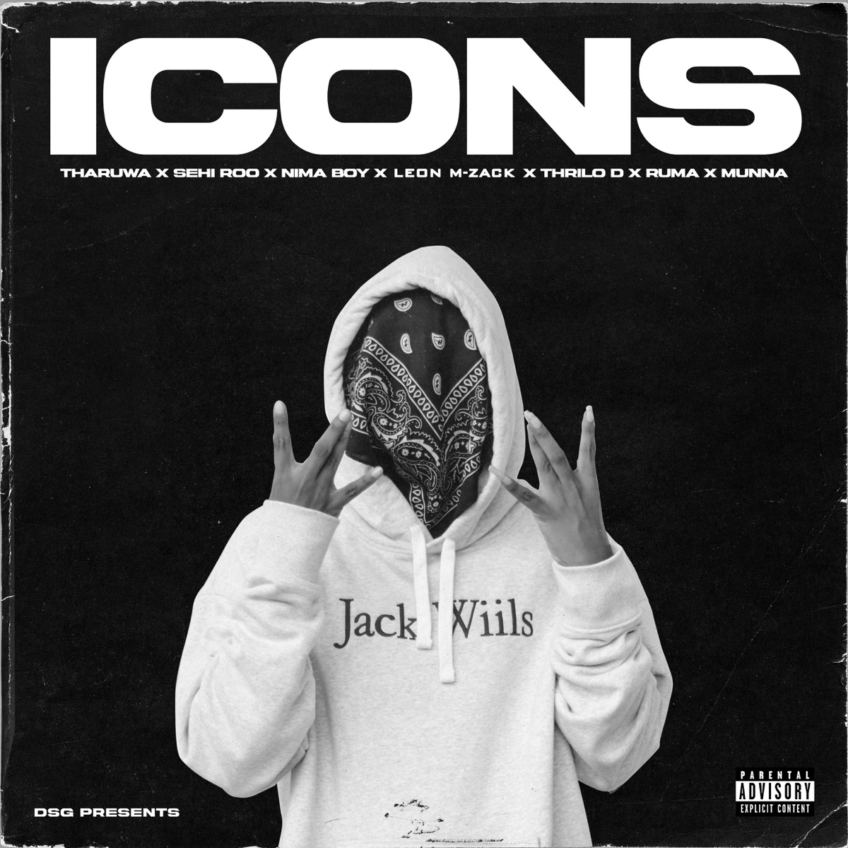 Icons (feat. Tharuwa, Leon M-Zack, Munna, THRILO D, RUMA & Nima Boy) - Single by SEHI ROO album cover