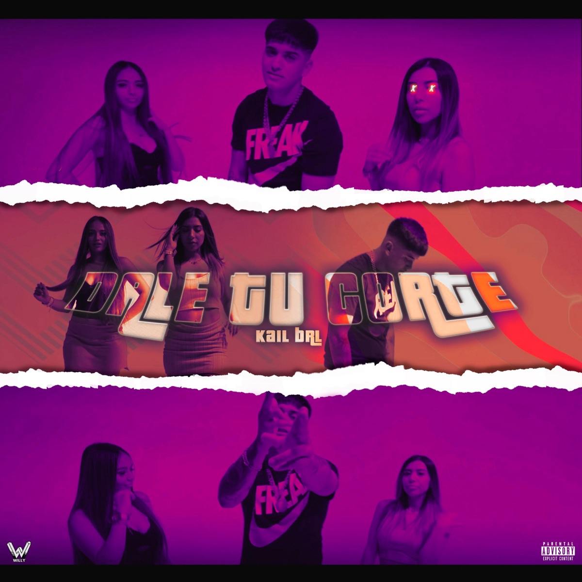 Dale Tu Corte - Single by Kail BRL album cover