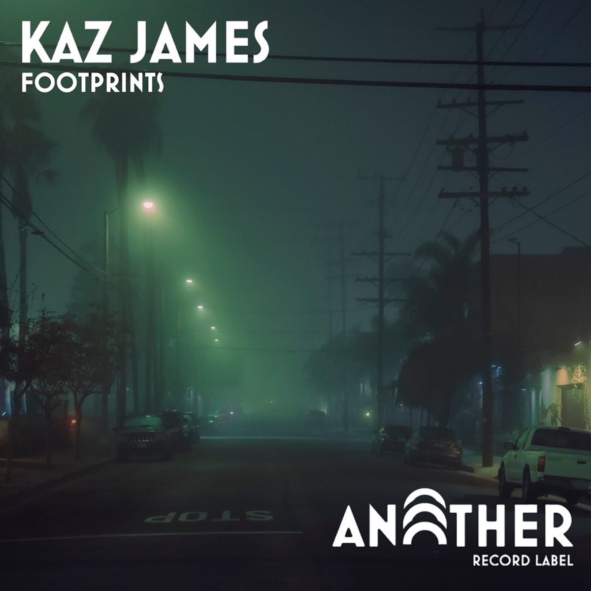 Footprints - Single by Kaz James album cover