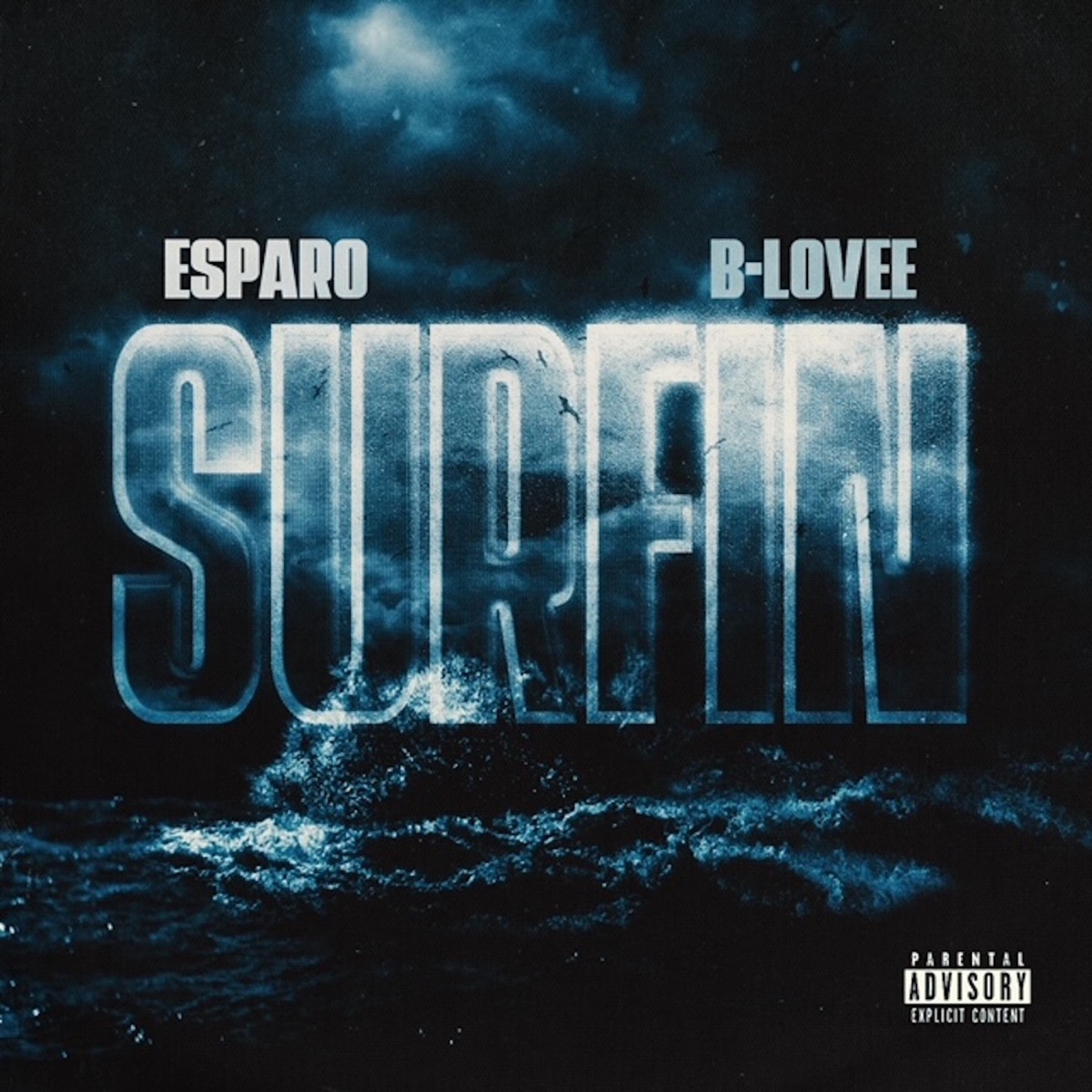 Surfin - Single by Esparo & B-Lovee album cover