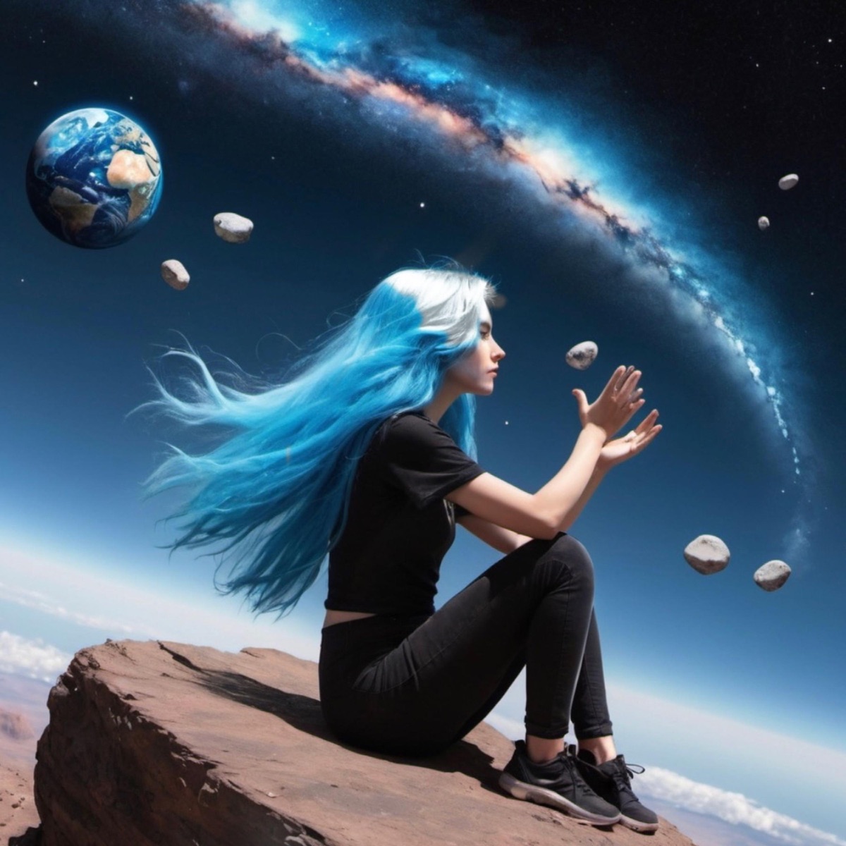 Edge of the Galaxy - Single by Leticionna Snow album cover