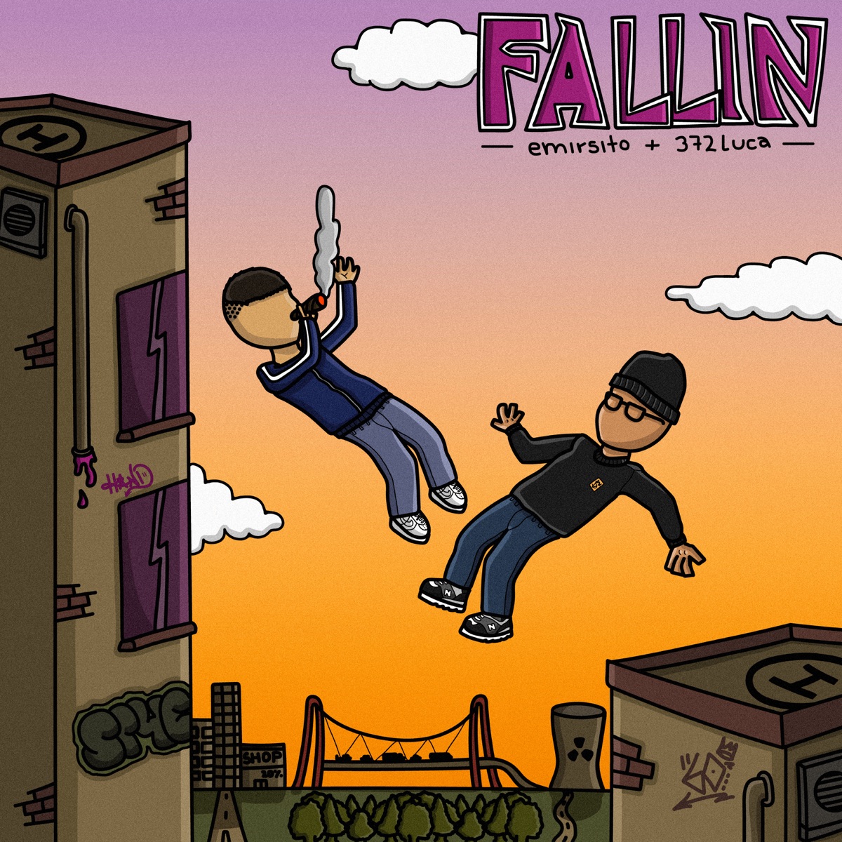 Fallin - EP by Emirsito & 372Luca album cover
