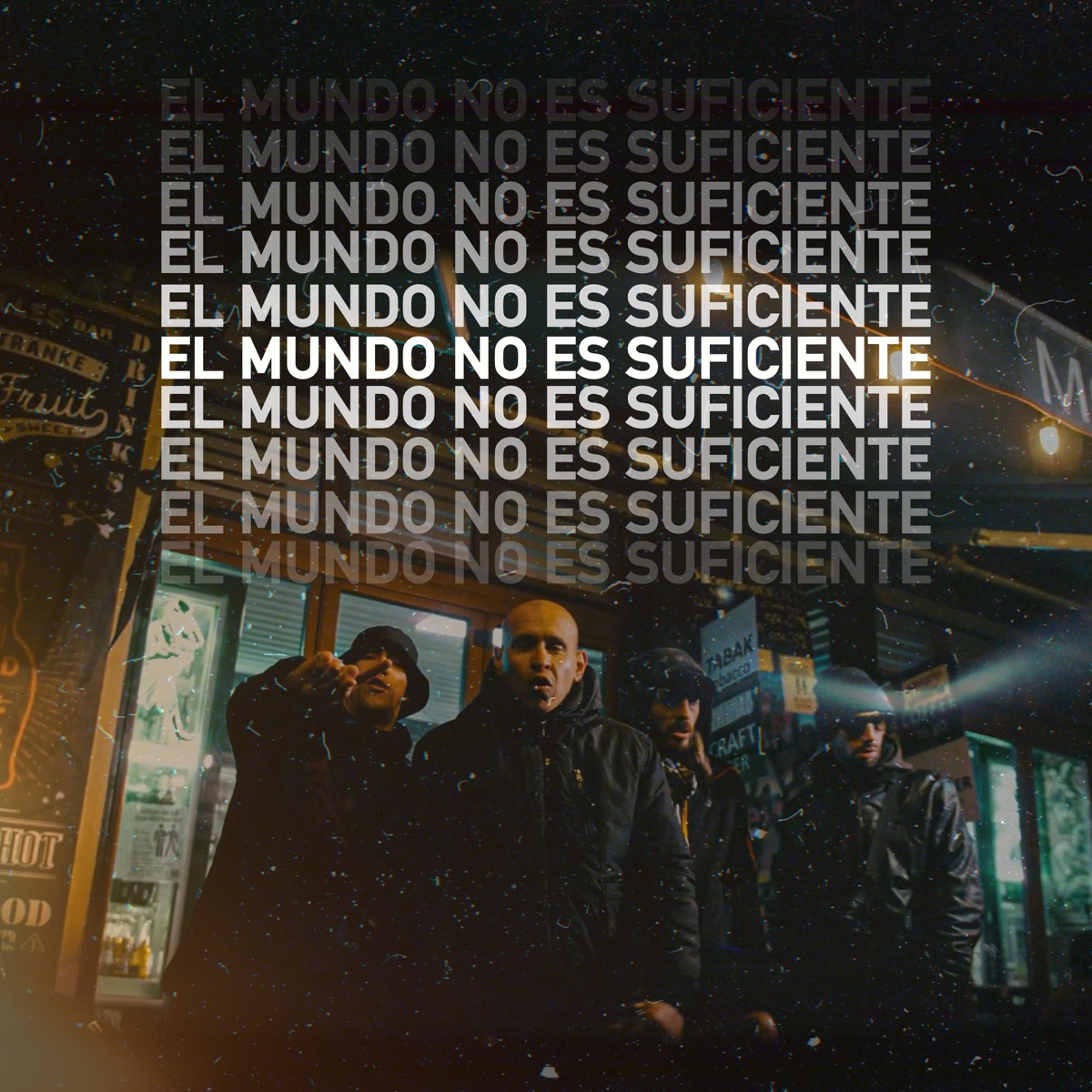 EL MUNDO NO ES SUFICIENTE (feat. Cerdo Markez 757 & Matsu) - Single by Carlos Shega, La Maldita Infamia & Nómadas BRL album cover