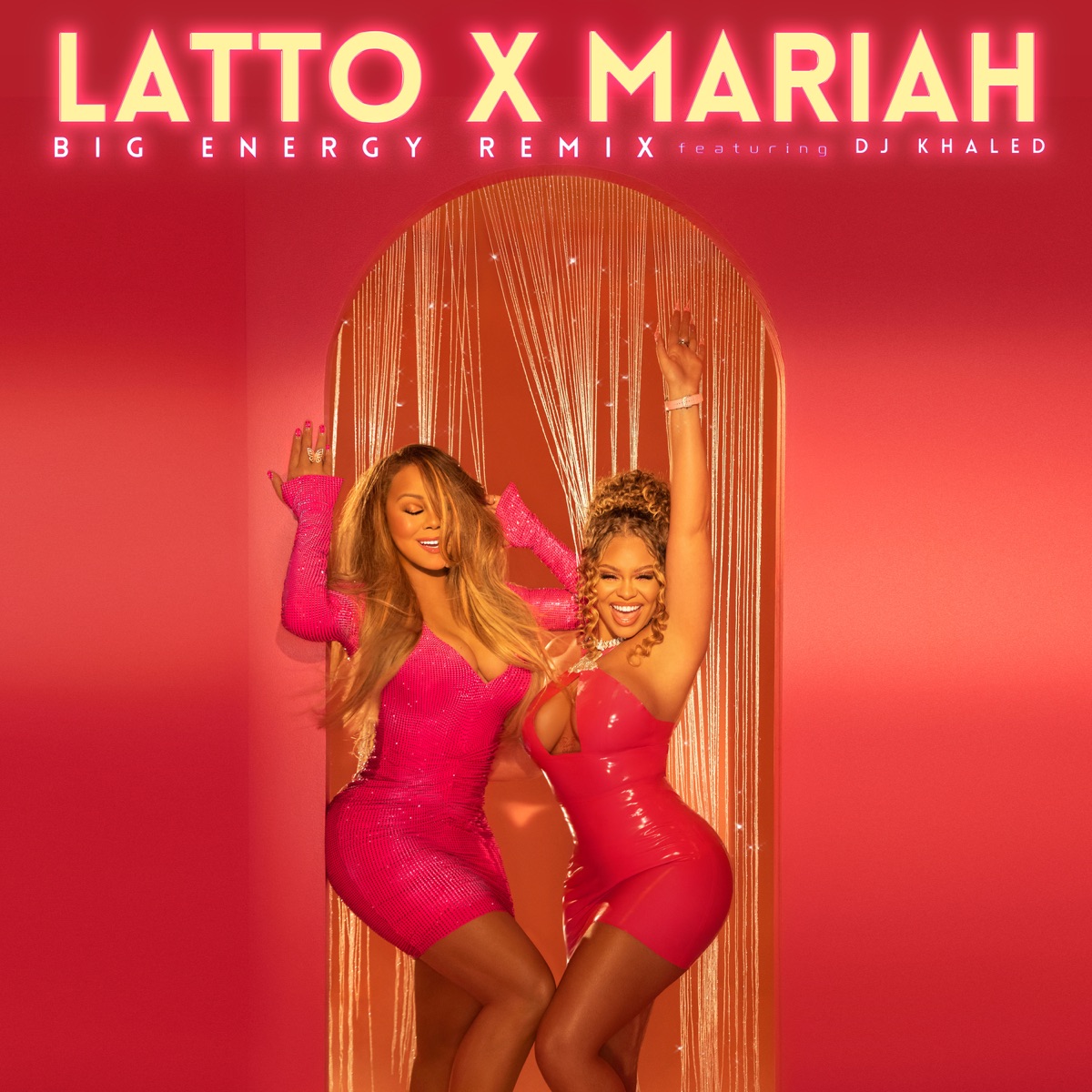 Big Energy (Remix) [feat. DJ Khaled] - Single by Latto & Mariah Carey album cover