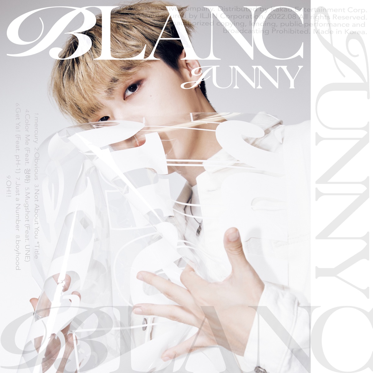 blanc by JUNNY album cover