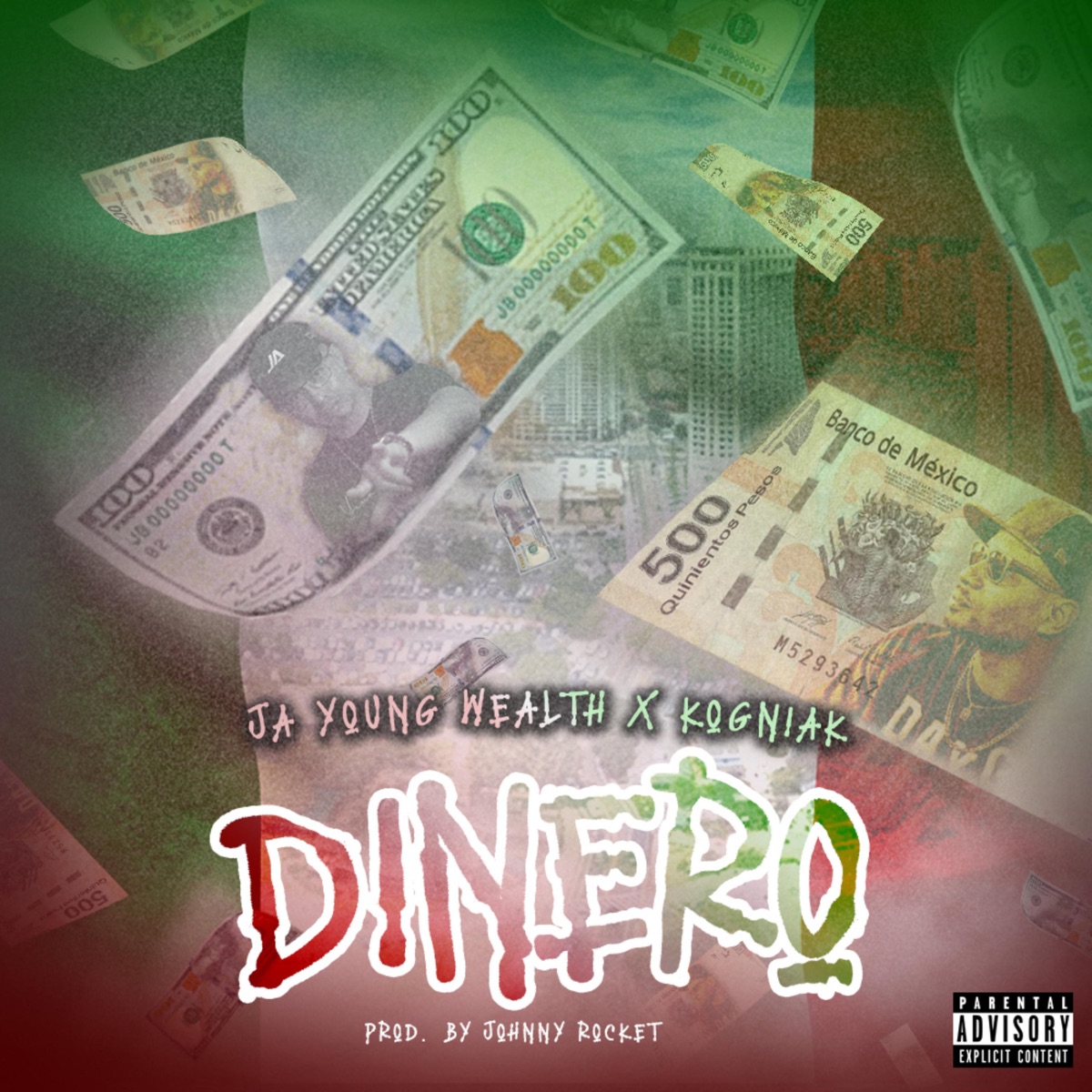 Dinero - Single (feat. Kogniak) - Single by JA Young Wealth album cover