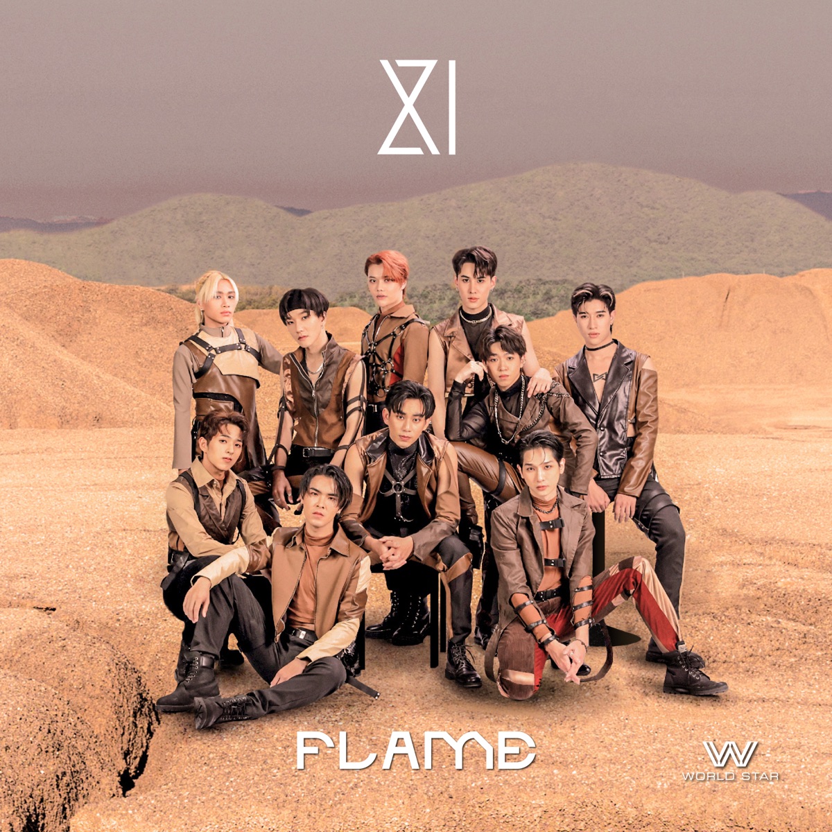 Flame - Single by XI album cover
