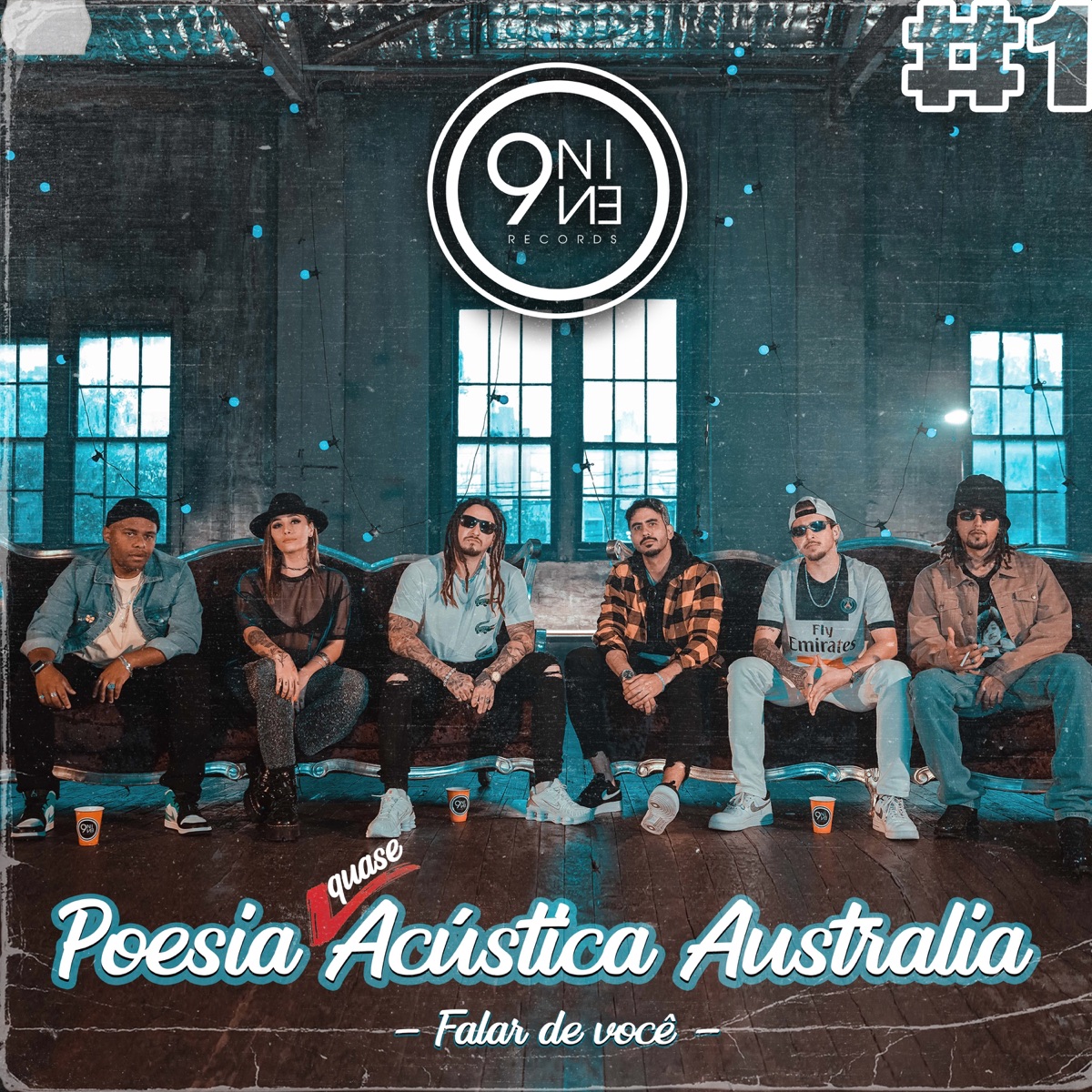 Poesia Acústica Austrália #01 (feat. Chris D'angelo, Alex Dias, Zero Onze ZN, LK o Chapa & Gesti) - Single by 9Nine album cover