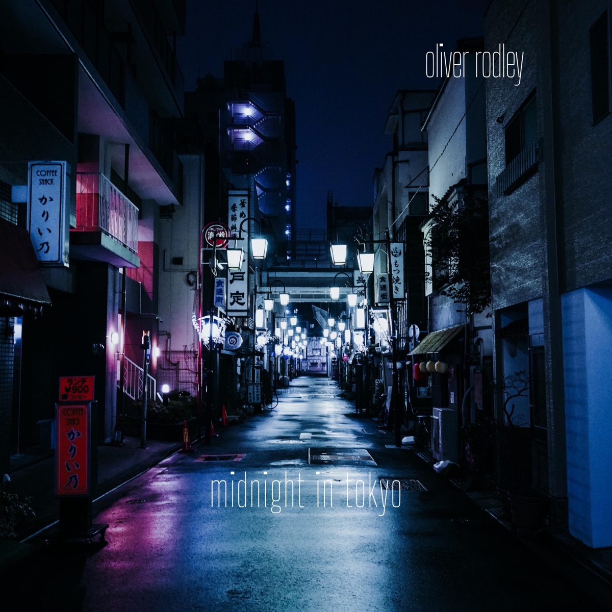 Midnight in Tokyo - Single by Oliver Rodley album cover