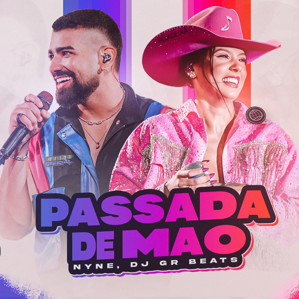Passada de mão (FUNK) (feat. DJ GR BEATS) - Single by Djay Nyne album cover