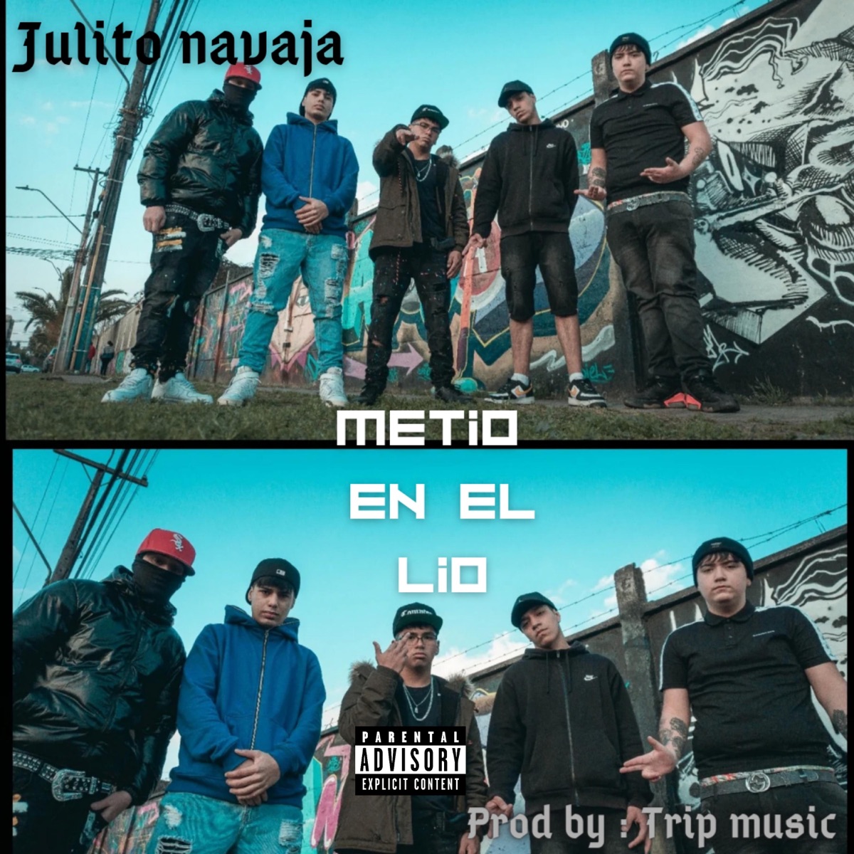 Metio en el lío - Single by Julito Navaja album cover