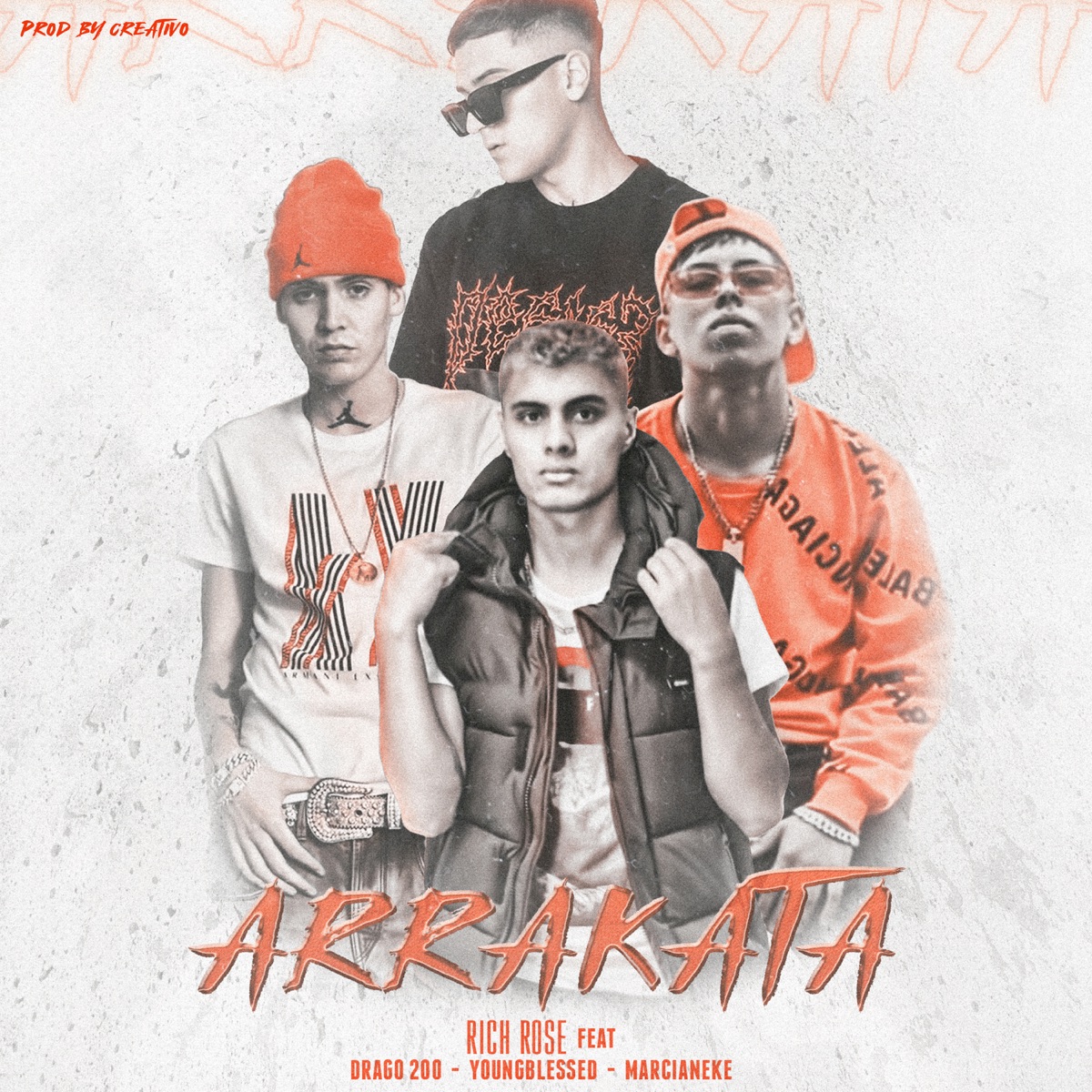 Arrakata (feat. Drago200, Young Blessed & Marcianeke) - Single by Rich Rose album cover