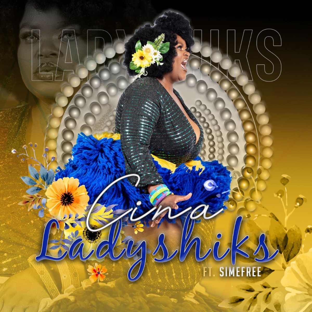 Cina (feat. Simefree) - Single by Lady Shiks album cover