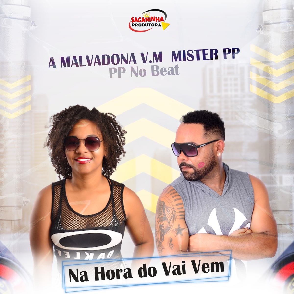 Na Hora do Vem Vai - Single by A Malvadona V.M, Mister PP & Pp no beat album cover