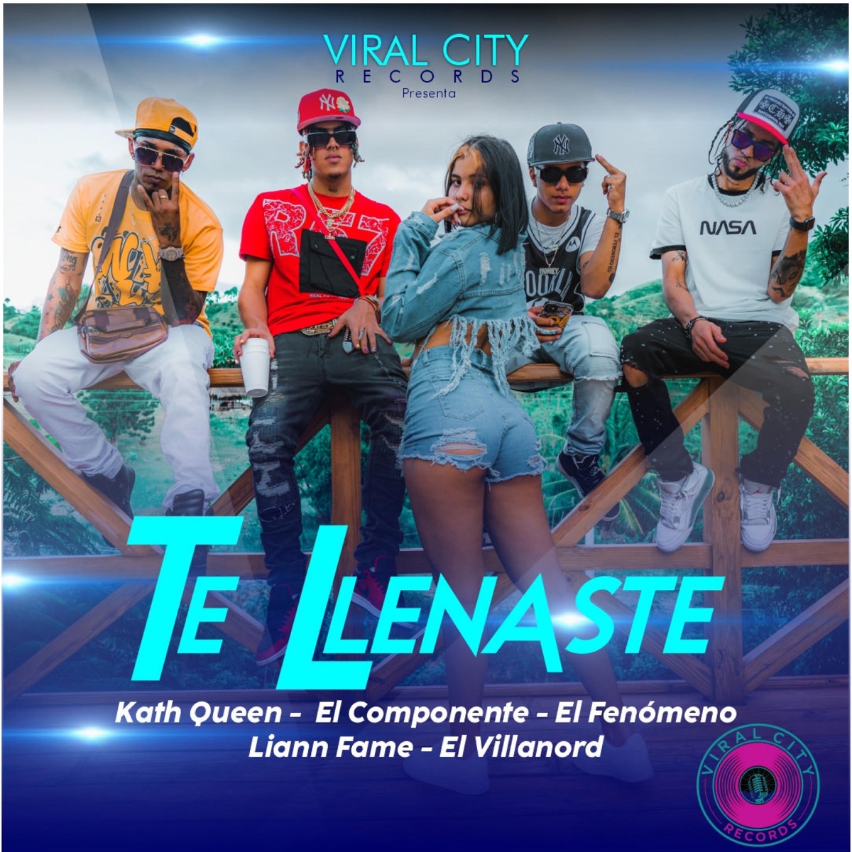 Te Llenaste (feat. El Villanord, El Componentte, El FenomenoRD & Liann Fame) - Single by Kath Queen album cover