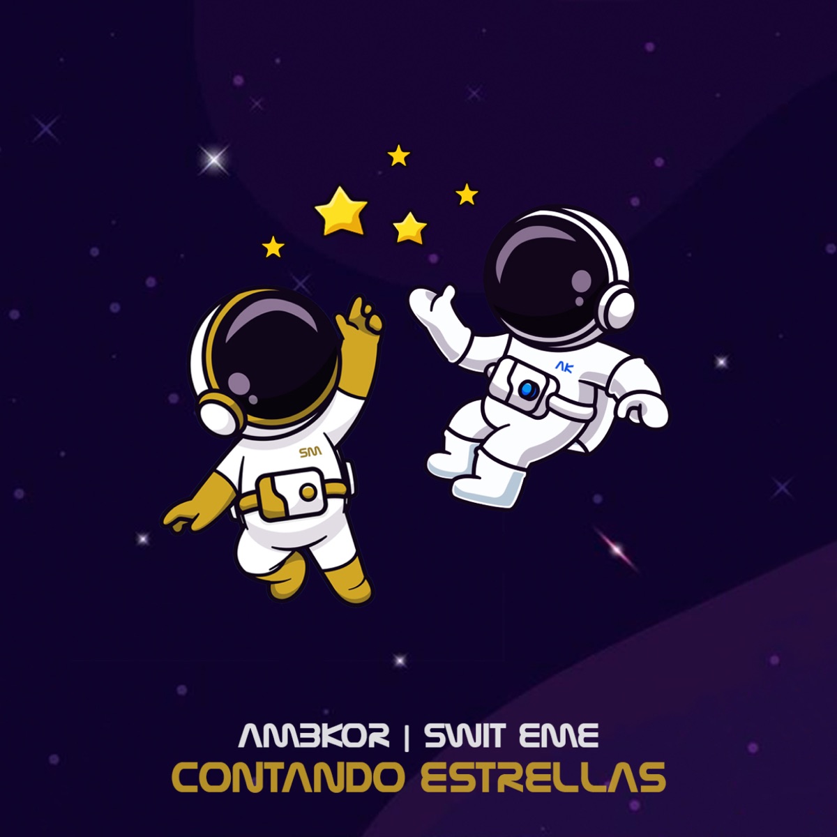 Contando estrellas - Single by AMBKOR & SWIT EME album cover