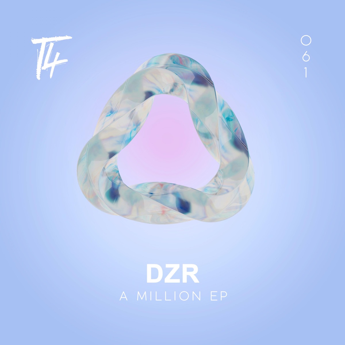 A Million EP by DZR album cover