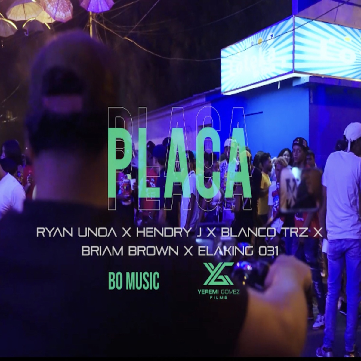 Placa - Single by Ryan Unoa, Blanco TRZ, Hendry J, Briam Brown & Elaking album cover