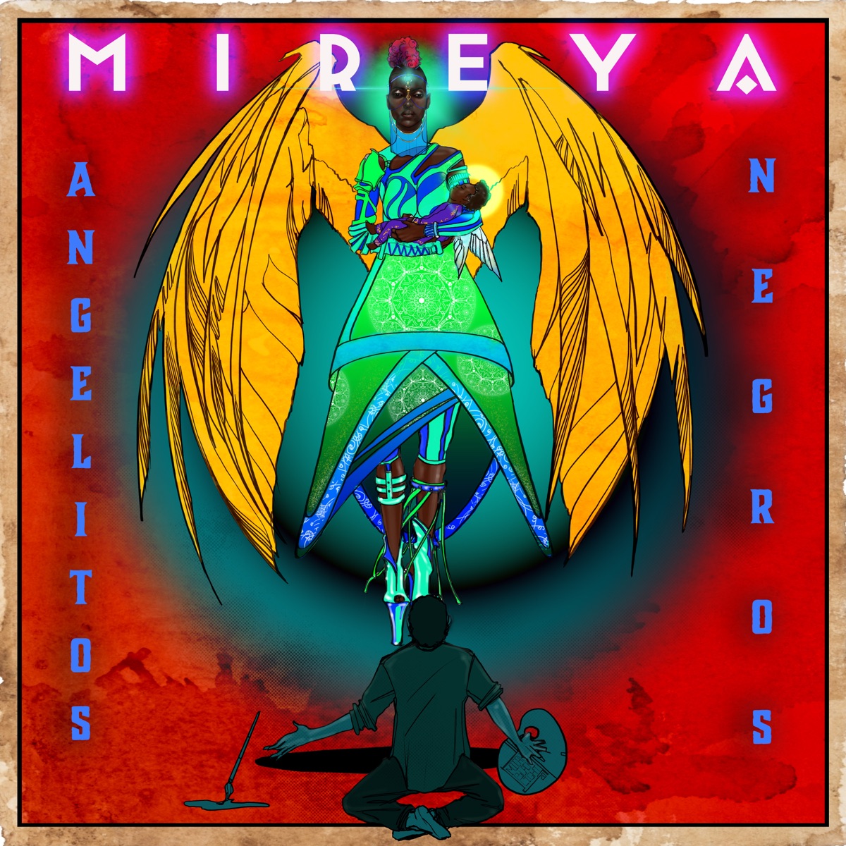 Angelitos Negros (feat. Camilo Lara) - Single by Mireya album cover