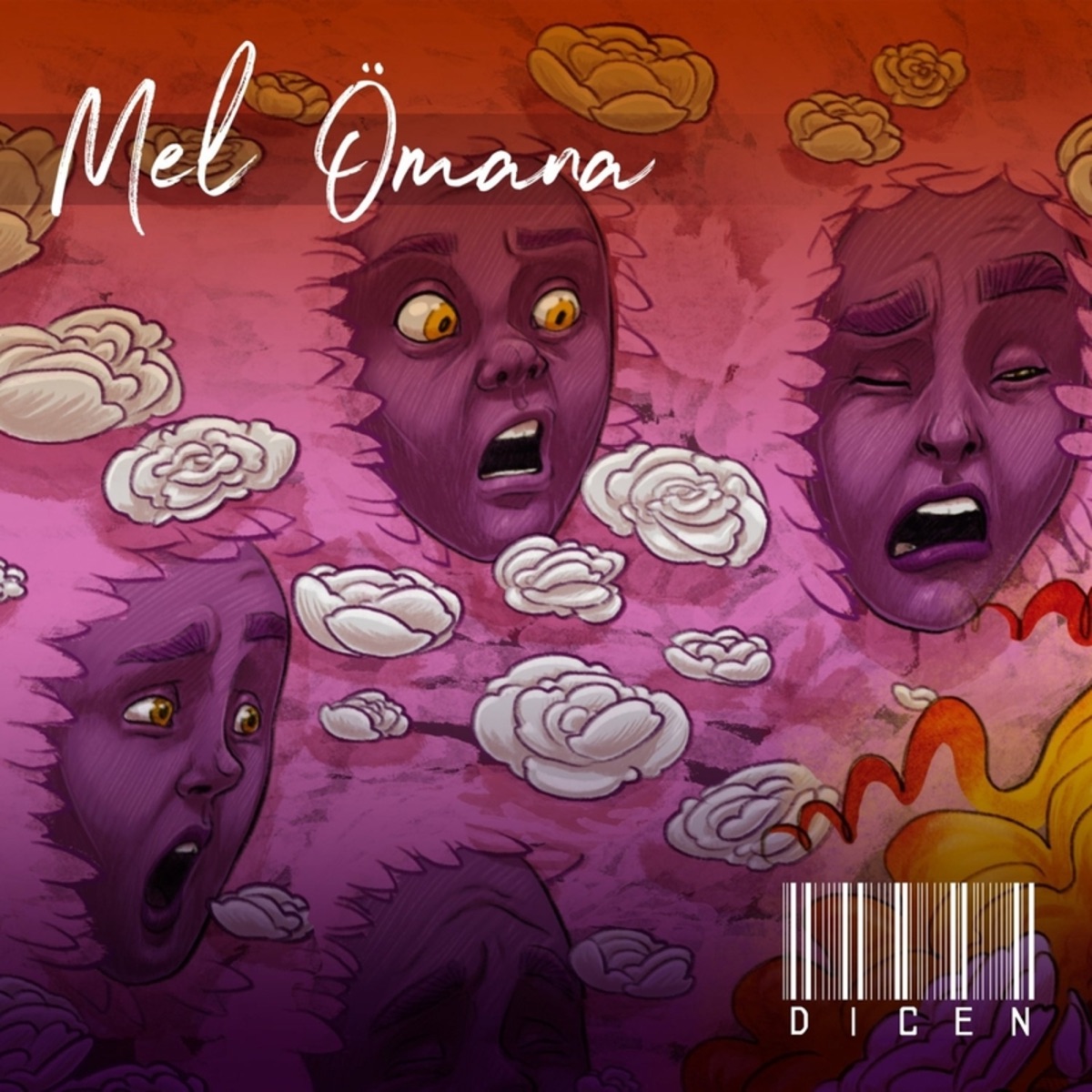 Dicen - Single by Mel Ömana & Maken Row album cover