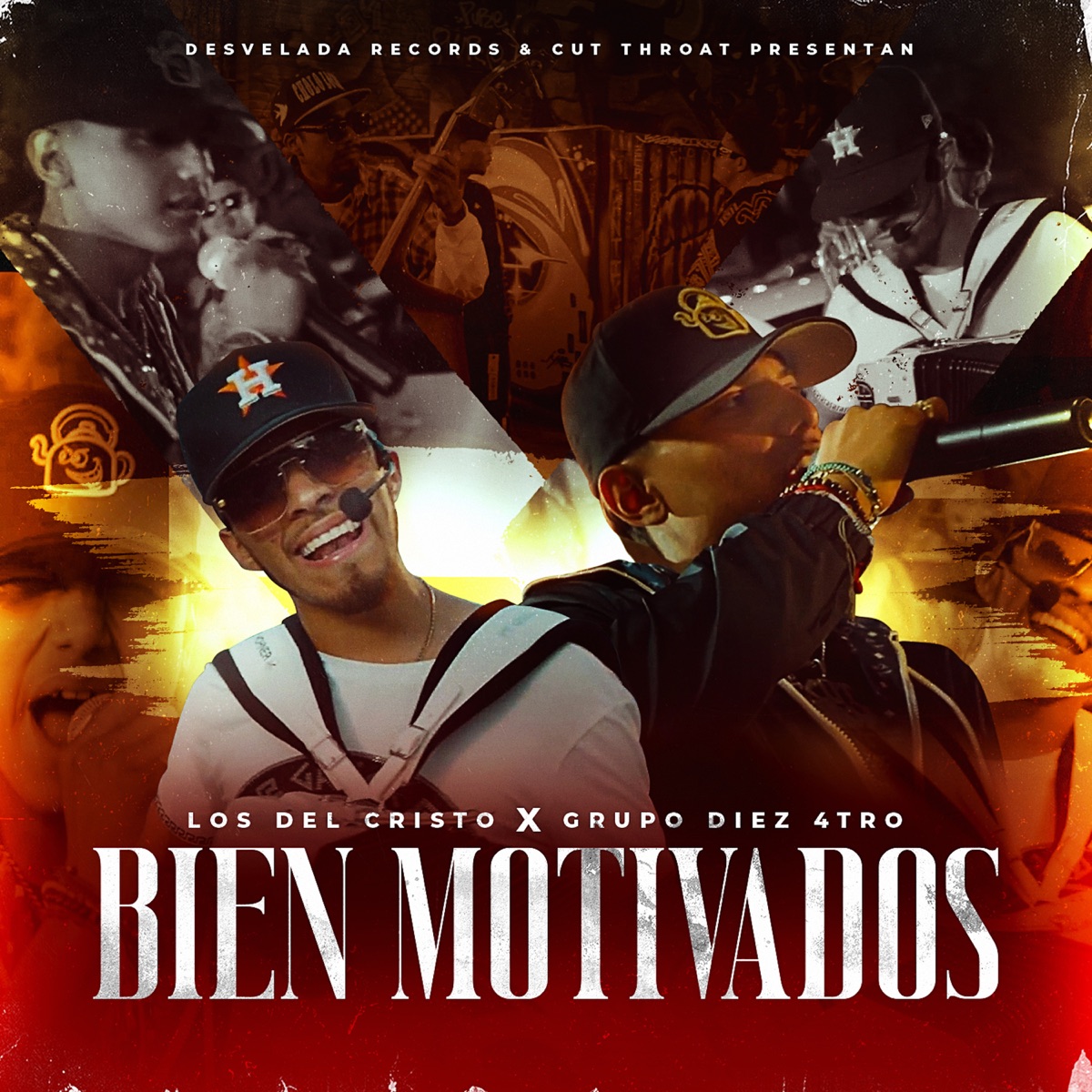 Bien Motivados - Single by Los Del Cristo & Grupo Diez 4tro album cover