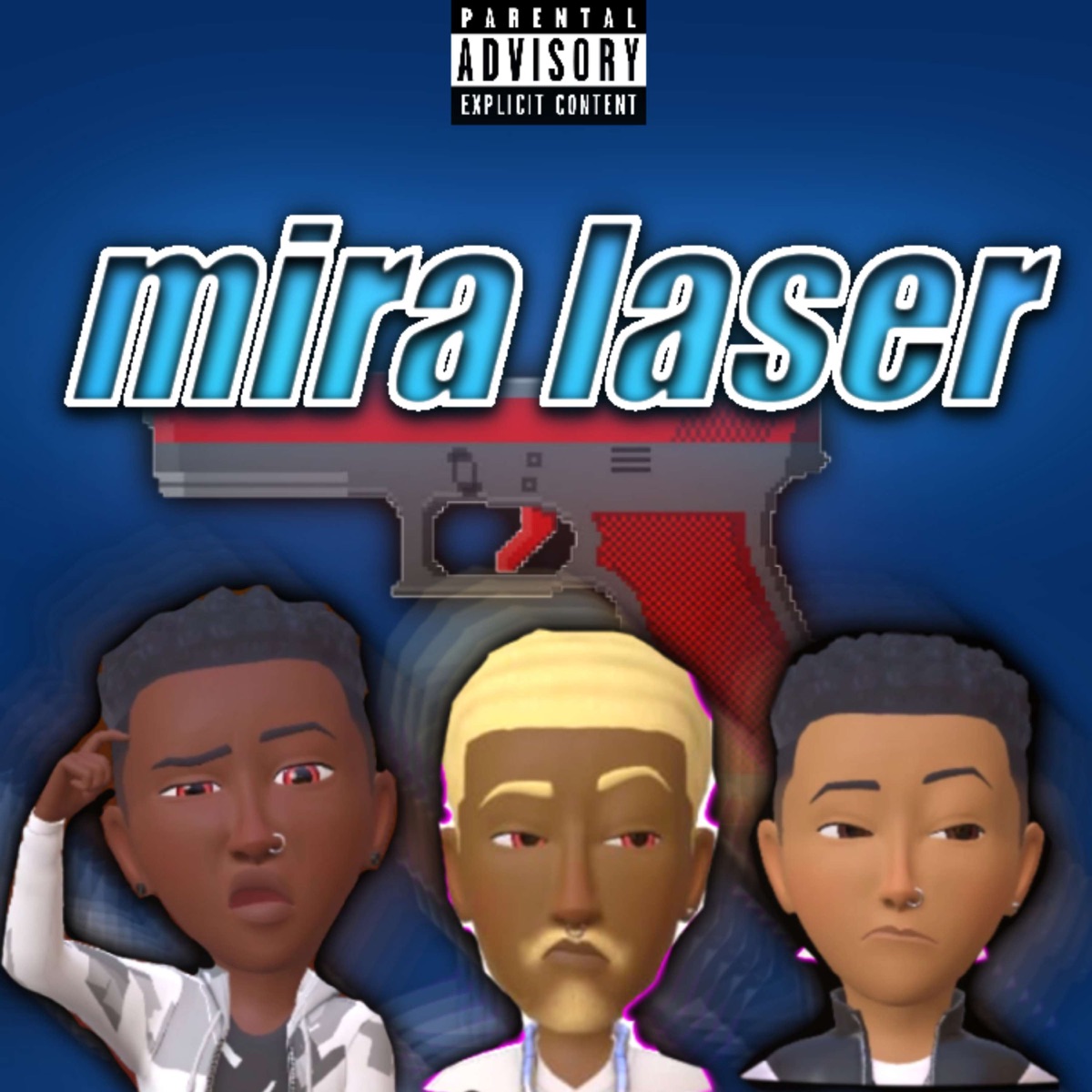 Mira laser (feat. ikkiziN7 & YNG TOYCIN) - Single by Ventu075 album cover