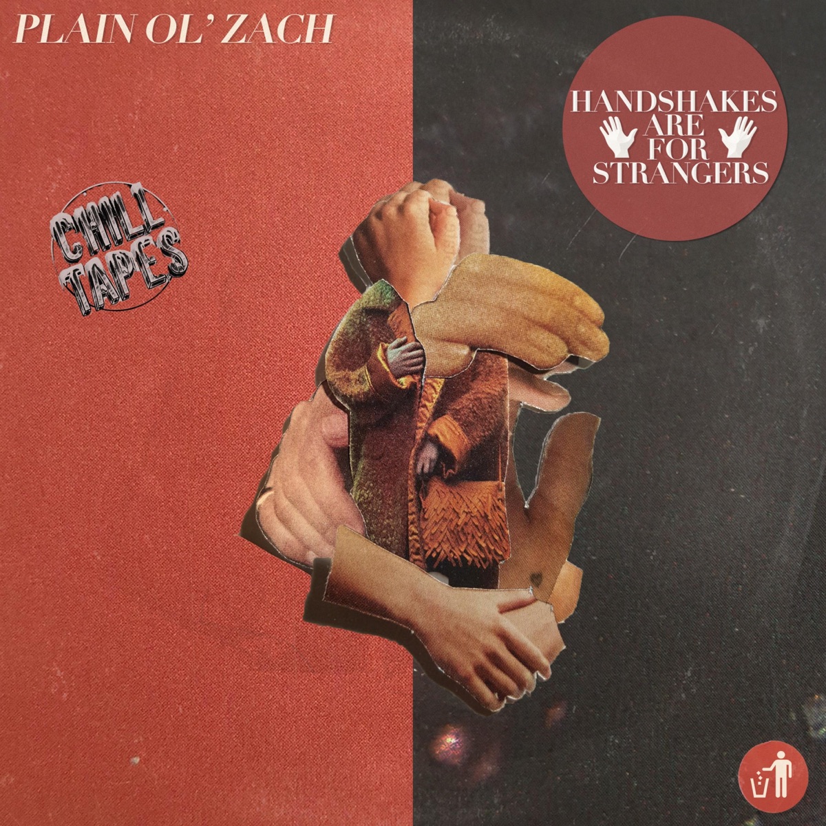Handshakes Are For Strangers by Plain Ol Zach album cover