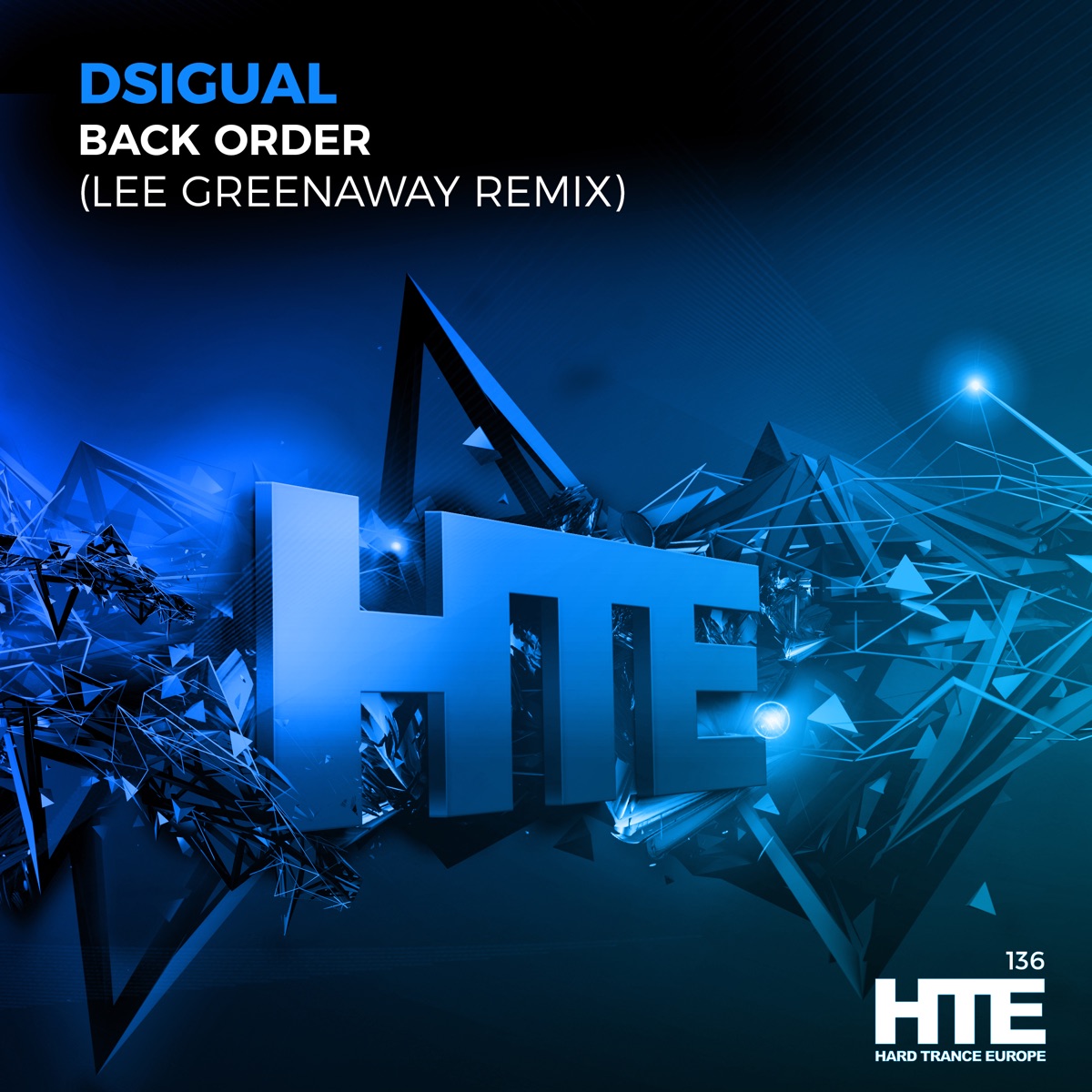 Back Order (Lee Greenaway Remix) - Single by Dsigual album cover