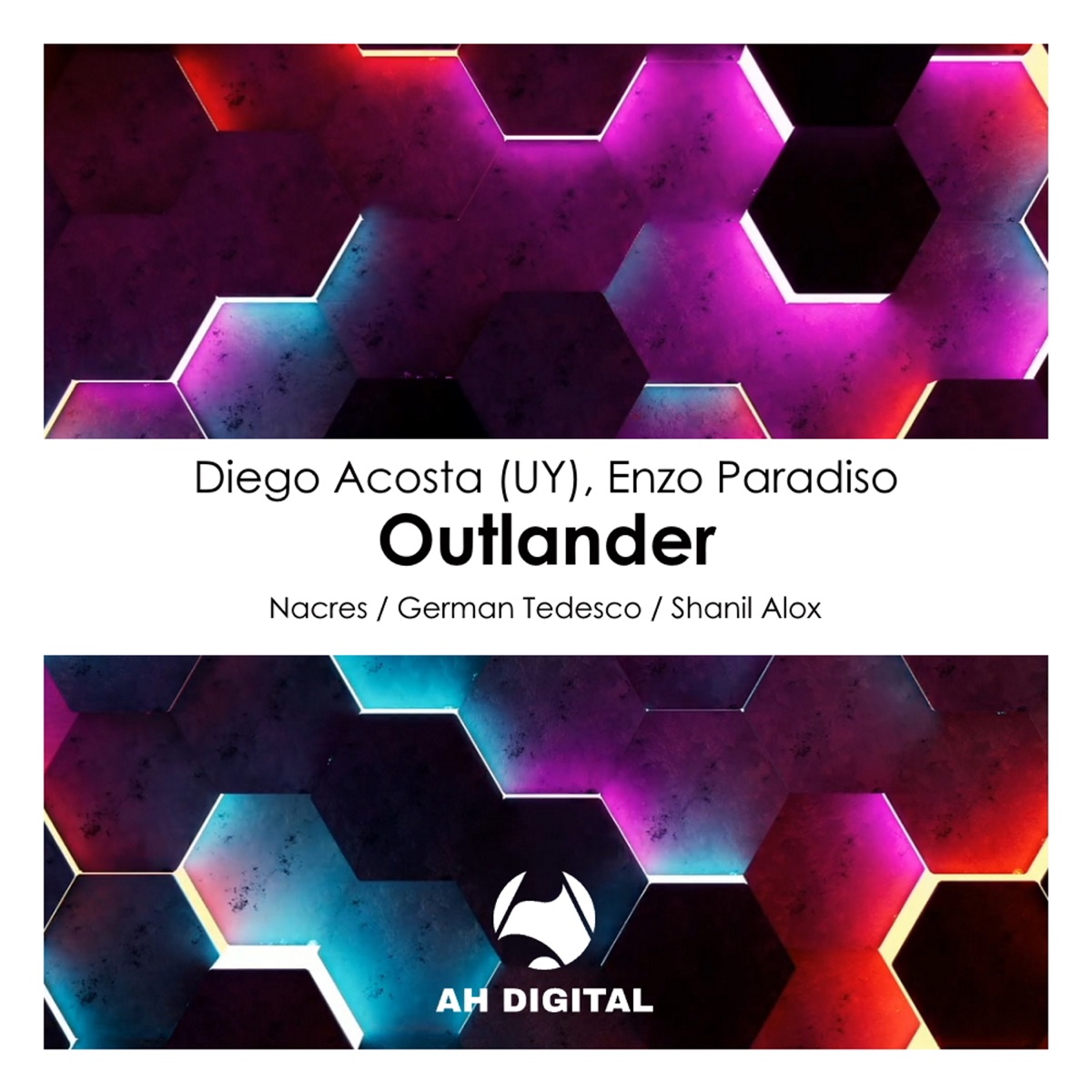 Outlander (Nacres Remix) - Single by Enzo Paradiso & Diego Acosta album cover