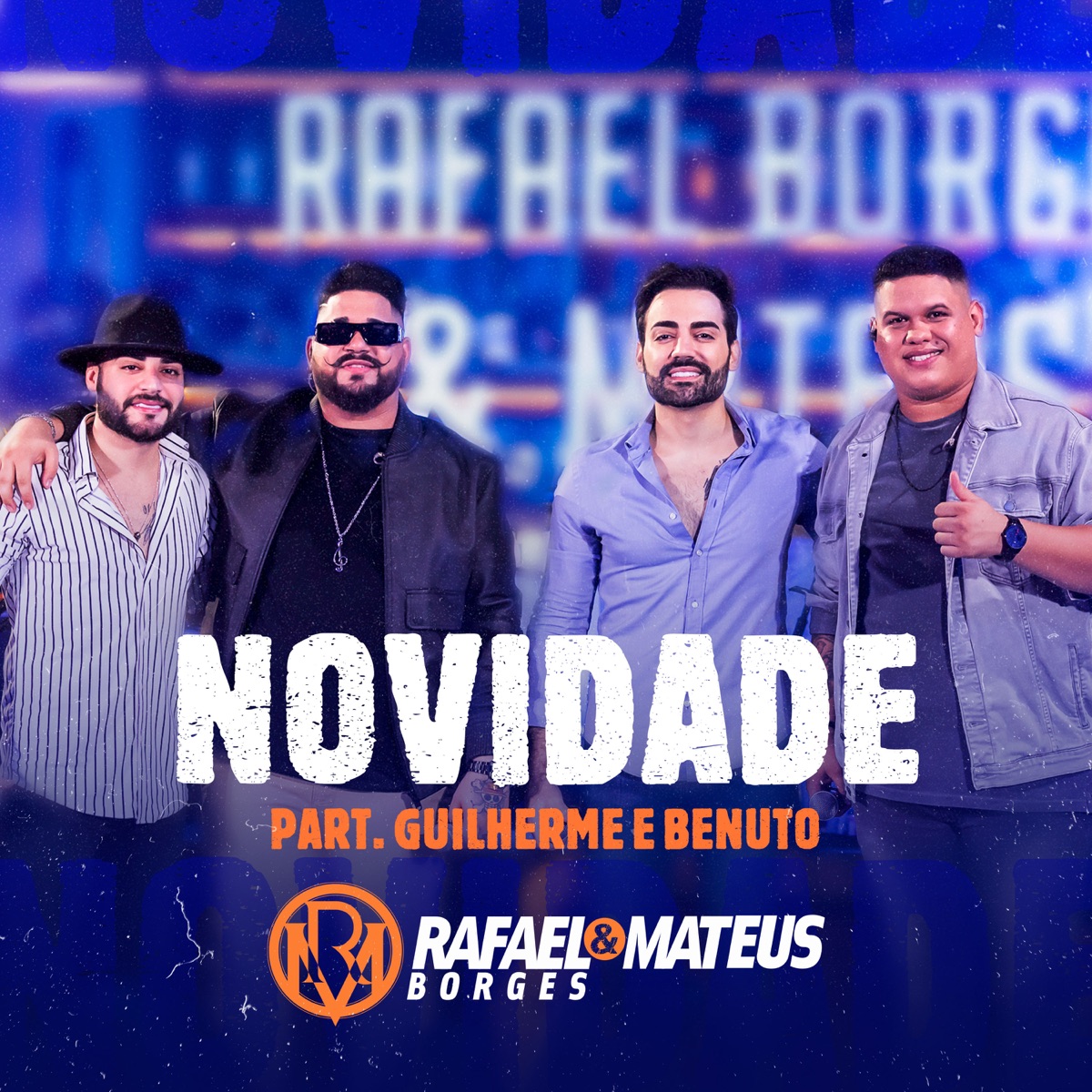 Novidade (feat. Guilherme & Benuto) [Ao Vivo] - Single by Rafael Borges e Mateus album cover