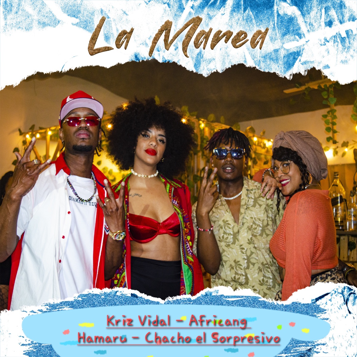 La Marea - Single by Kriz Vidal, Chacho El Sorpresivo, Hamaru & Africang album cover