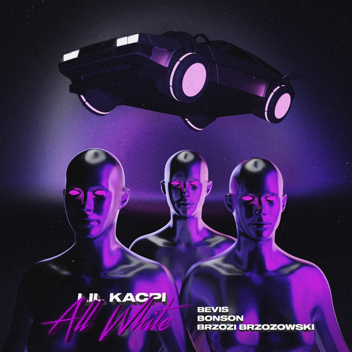 All White (feat. Brzozi Brzozowski) - Single by liLKacpi, Bonson & be vis album cover