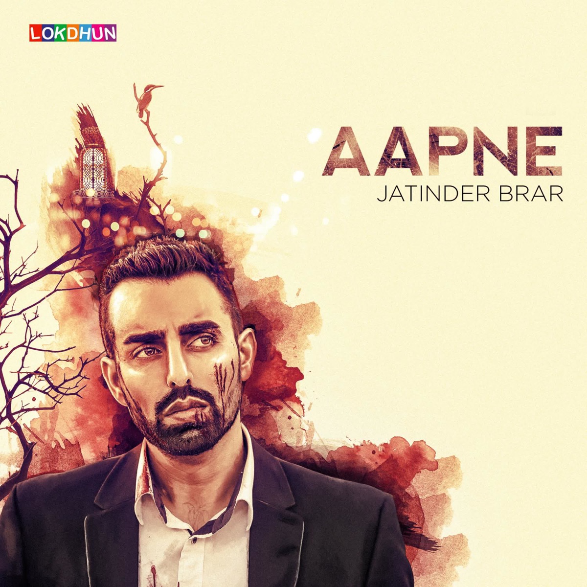 Aapne - Single by Jatinder Brar album cover
