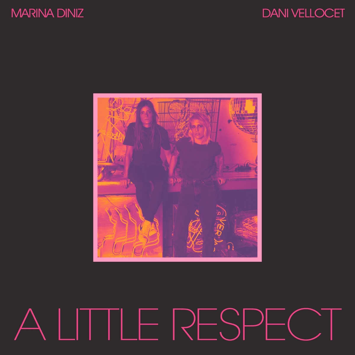 A Little Respect - Single by Marina Diniz & Dani Vellocet album cover