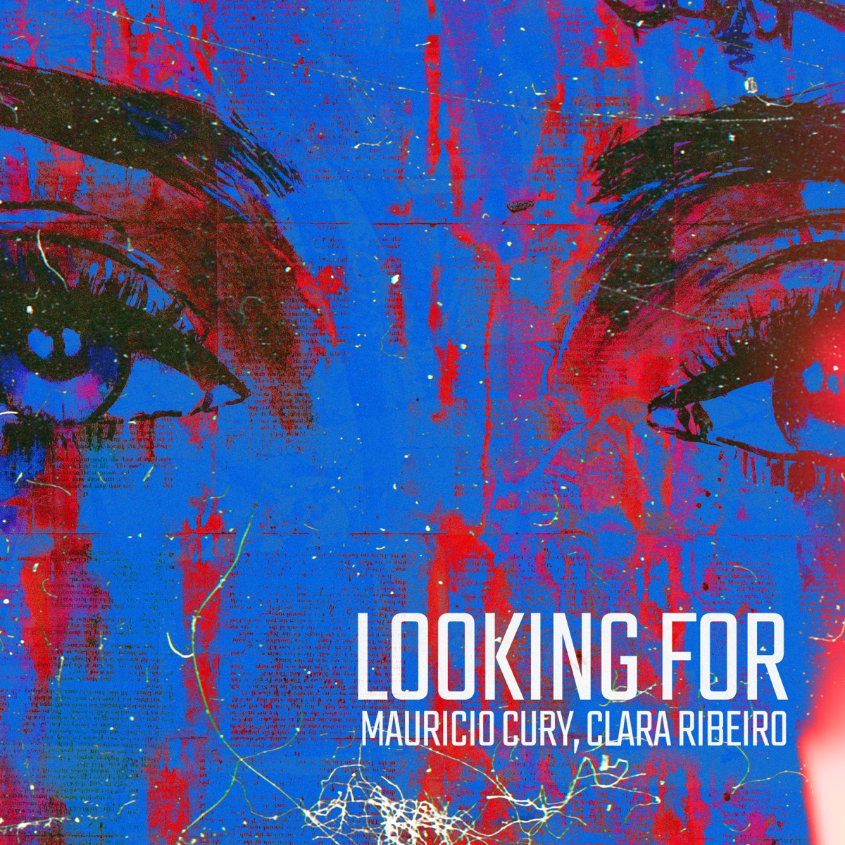 Looking For - Single by Mauricio Cury & Clara Ribeiro album cover