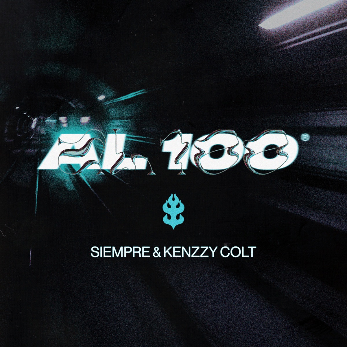 Al 100 (feat. Kenzzycolt) - Single by Siempre album cover