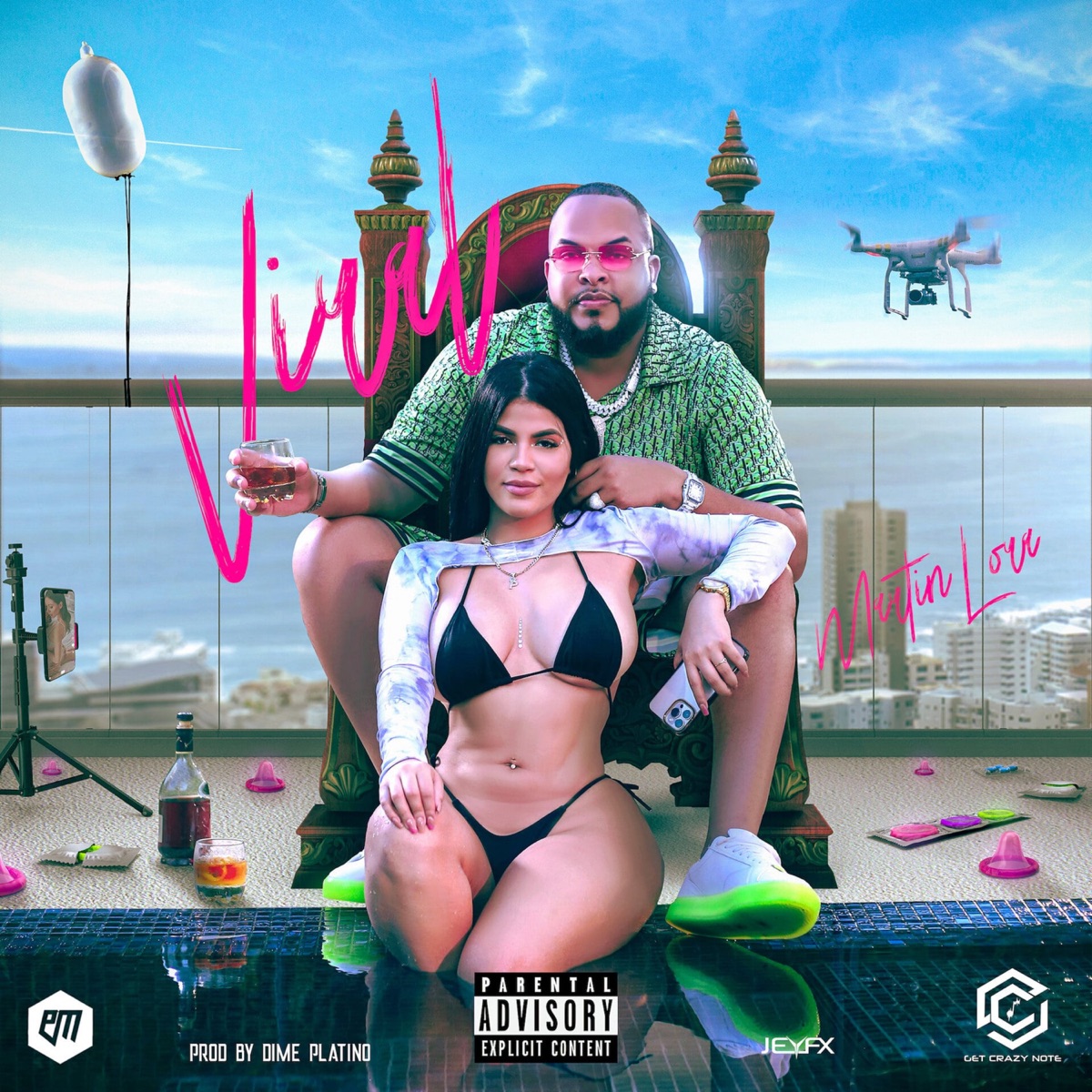 Viral - Single by Martin Lora album cover