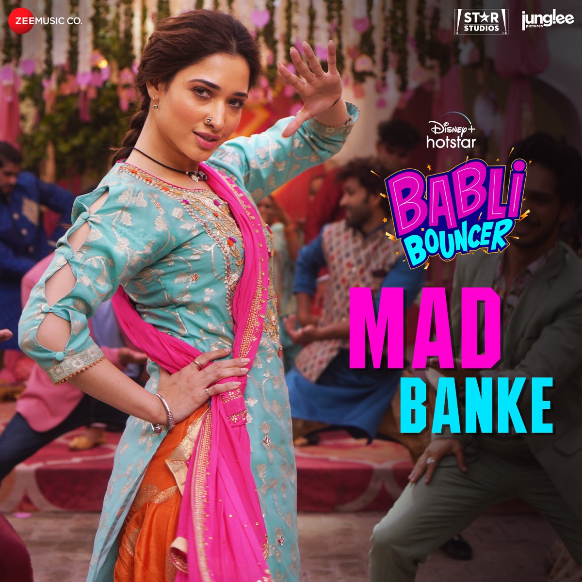 Mad Banke (From "Babli Bouncer") - Single by Tanishk Bagchi, Asees Kaur, Romy & Shabbir Ahmed album cover