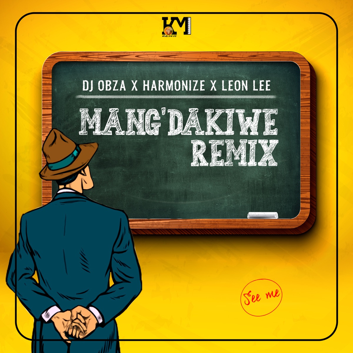 Mang' Dakiwe (Remix) - Single by DJ Obza, Harmonize & Leon Lee album cover