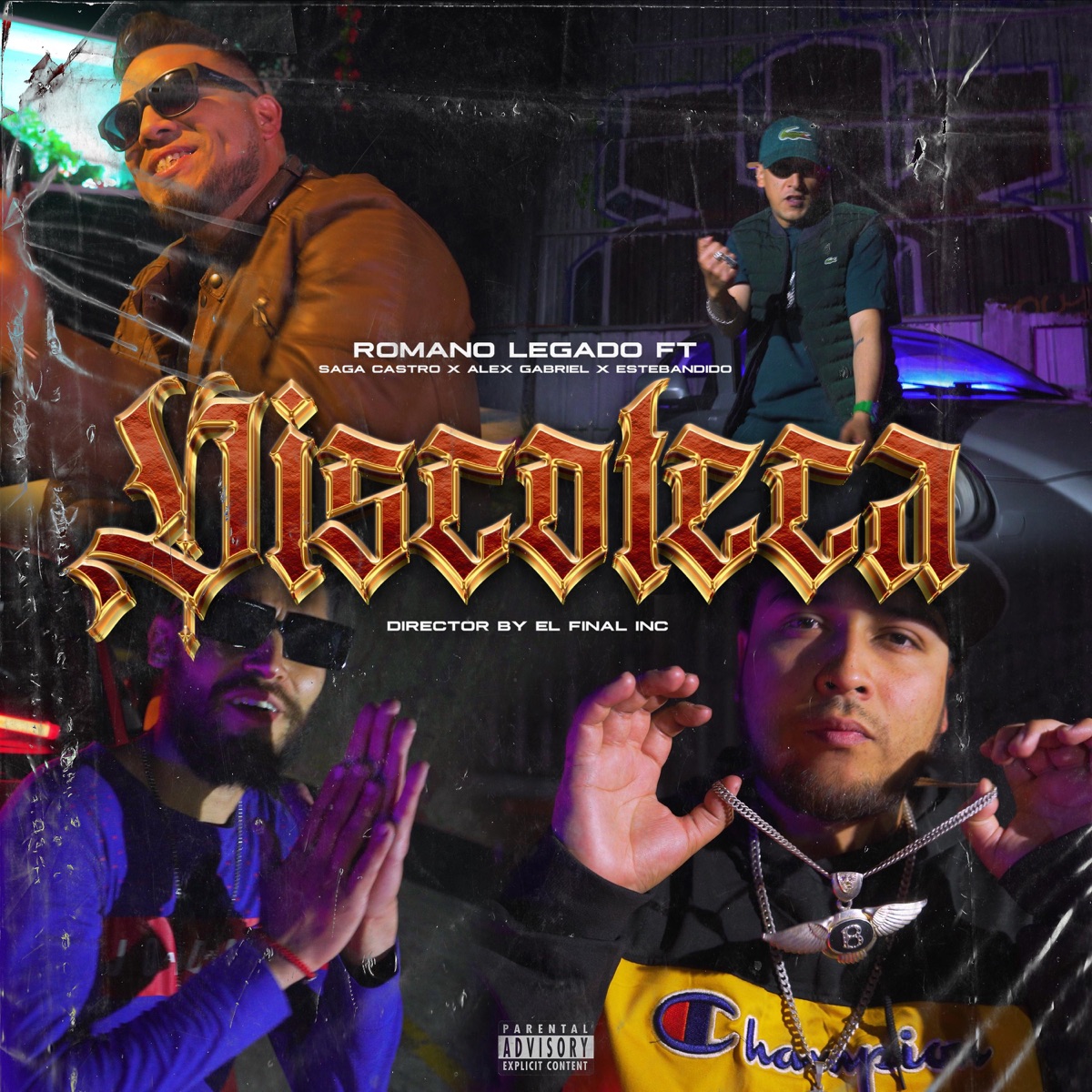 DISCOTECA (feat. Estebandido, Sagacastro & Alex Gabriel) - Single by Romano Legado album cover
