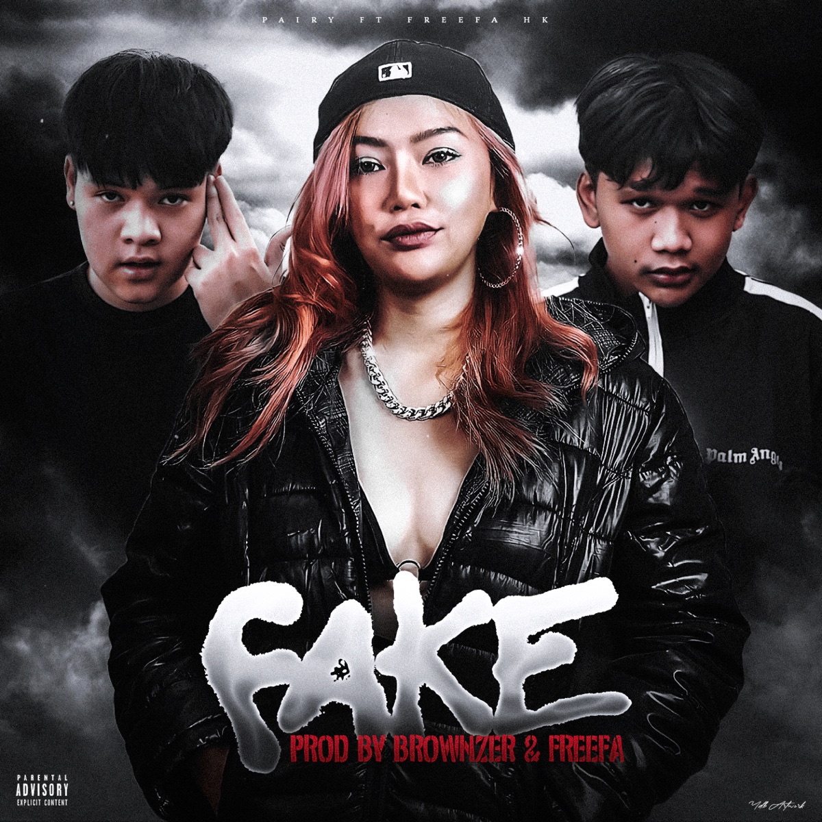 FAKE (feat. FREEFA & HK) - Single by PAIRY album cover